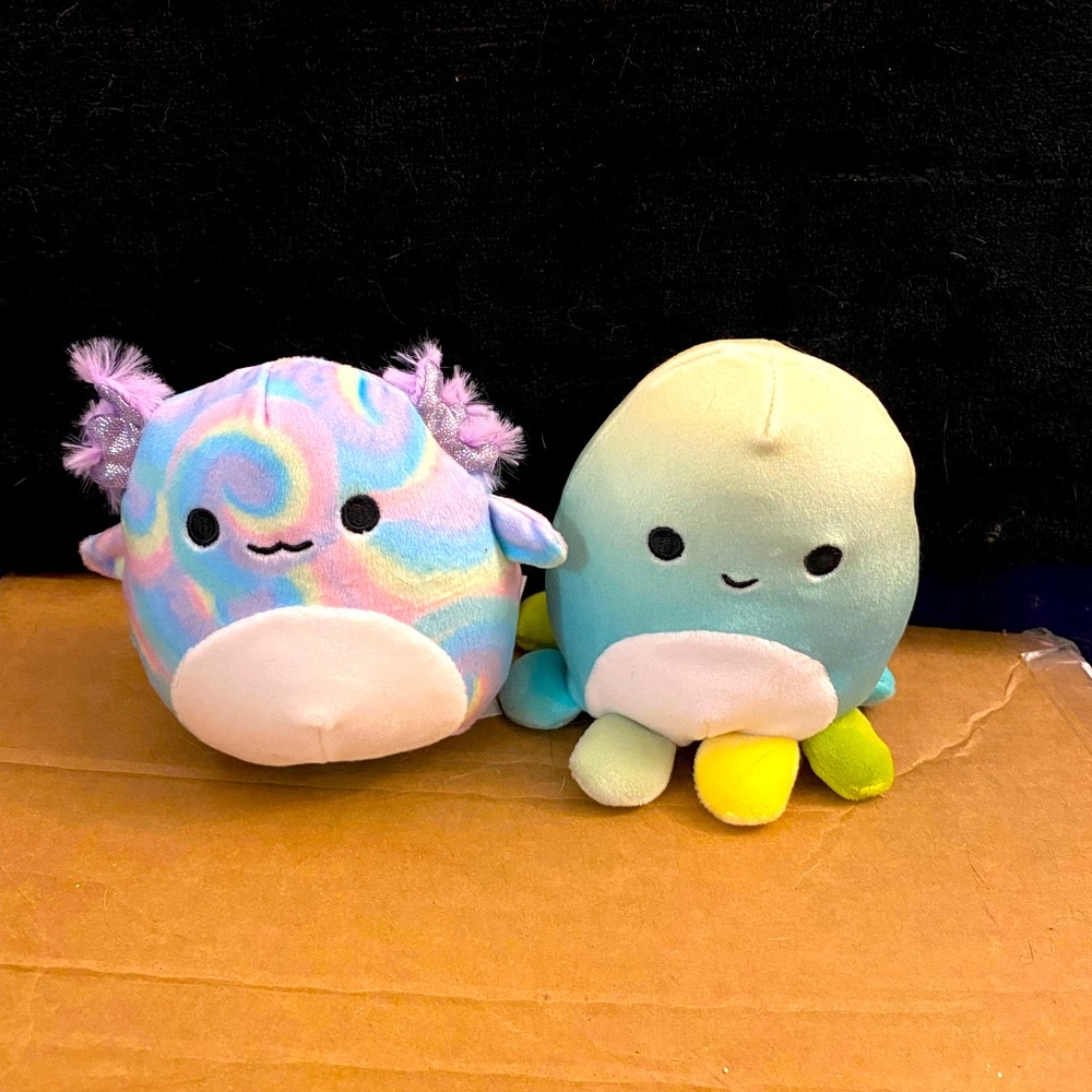 NWT 4” Vivie and Oldin Squishmallows